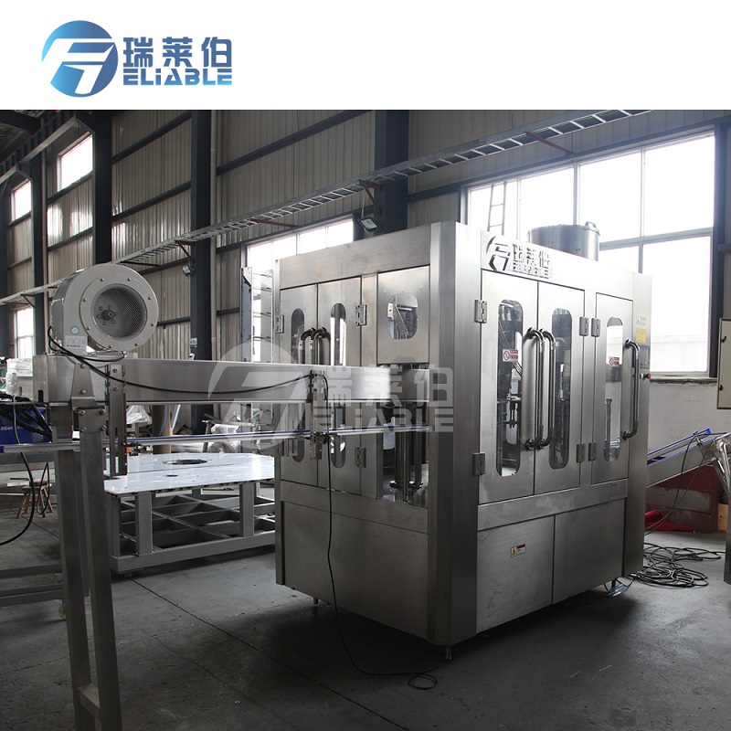 2000BPH Small Scale PET Bottle Pure Mineral Water Filling Machine