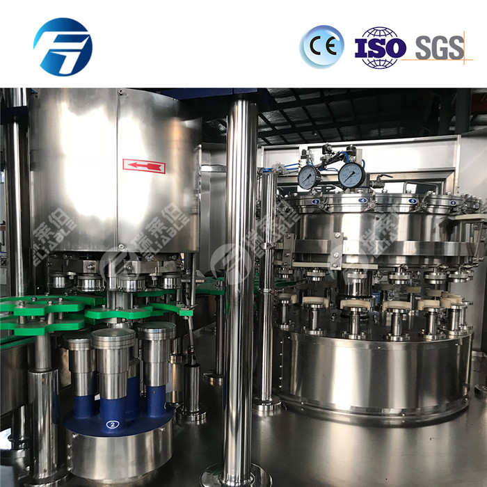High Speed Carbonated Beverage Can Filling Sealing Machine