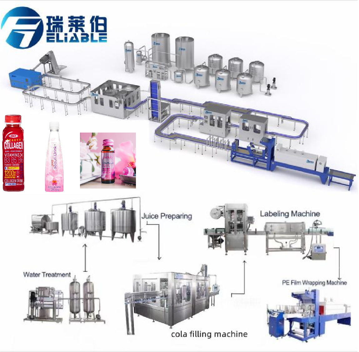 Beauty Drink Water Production Porcess Line